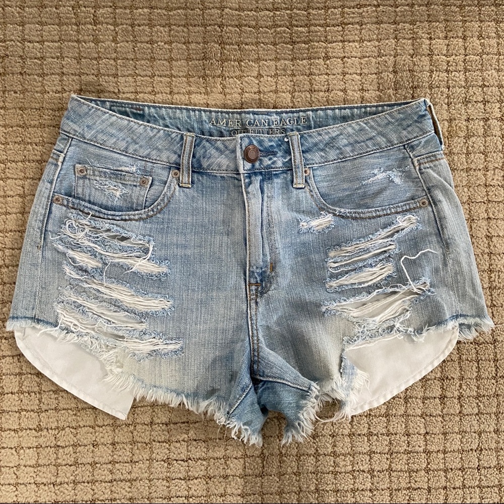 AE High Waisted Festival Shorts